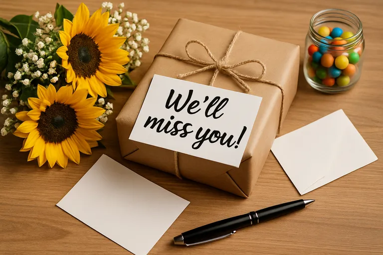 Creatieve ideeën voor afscheidscadeaus